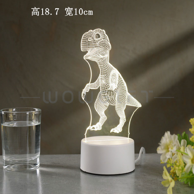 3D 造型小夜燈客製．壓克力光雕燈．兒童節禮物