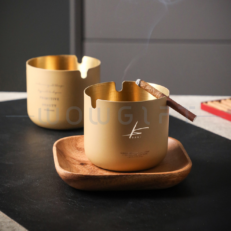 不鏽鋼煙灰缸客製．質感菸灰缸