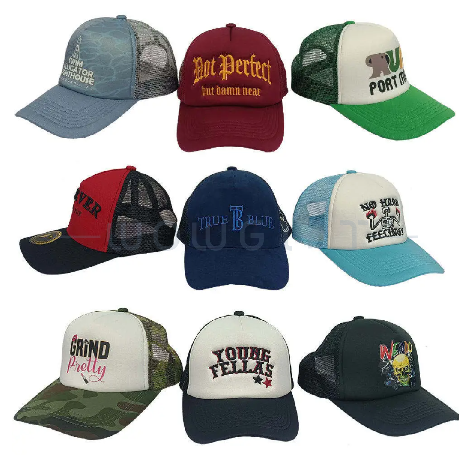 客製棒球網帽．休閒帽・隊服帽・活動帽