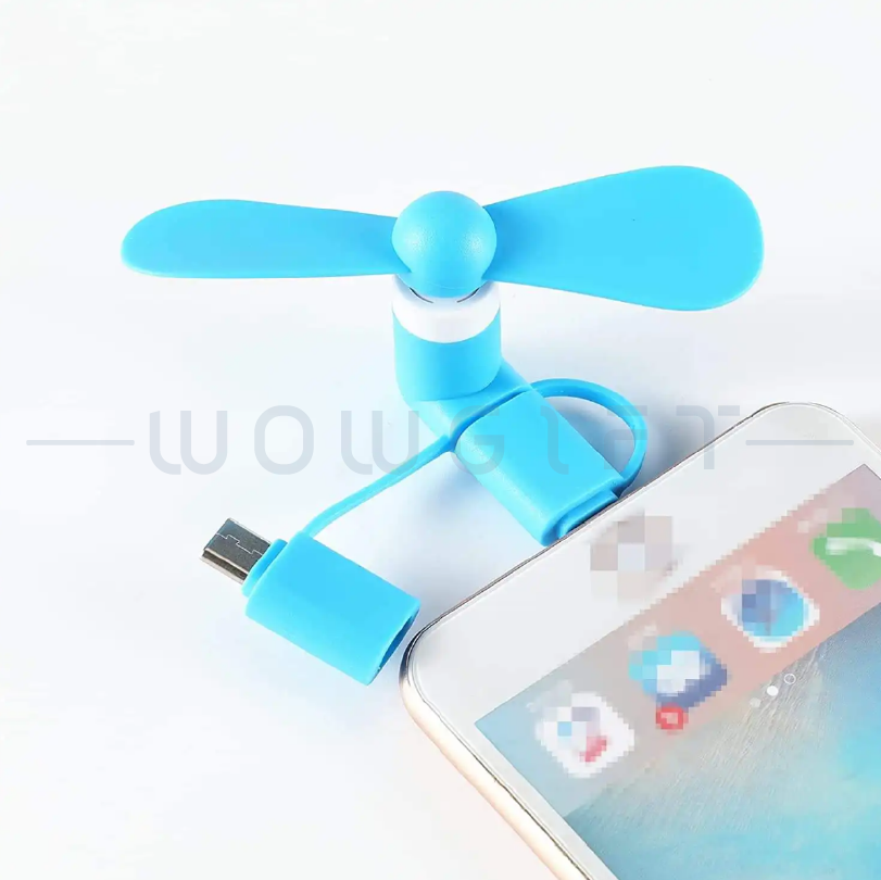 客製USB手機小風扇．企業宣傳贈品