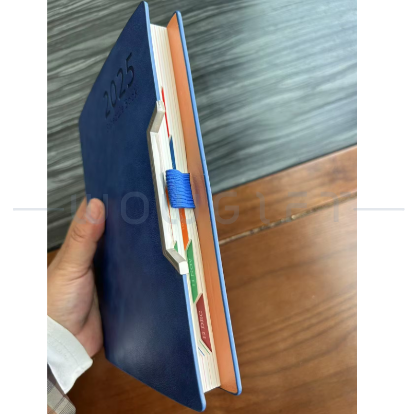 彈力繩硬殼筆記本客製．企業禮贈筆記本
