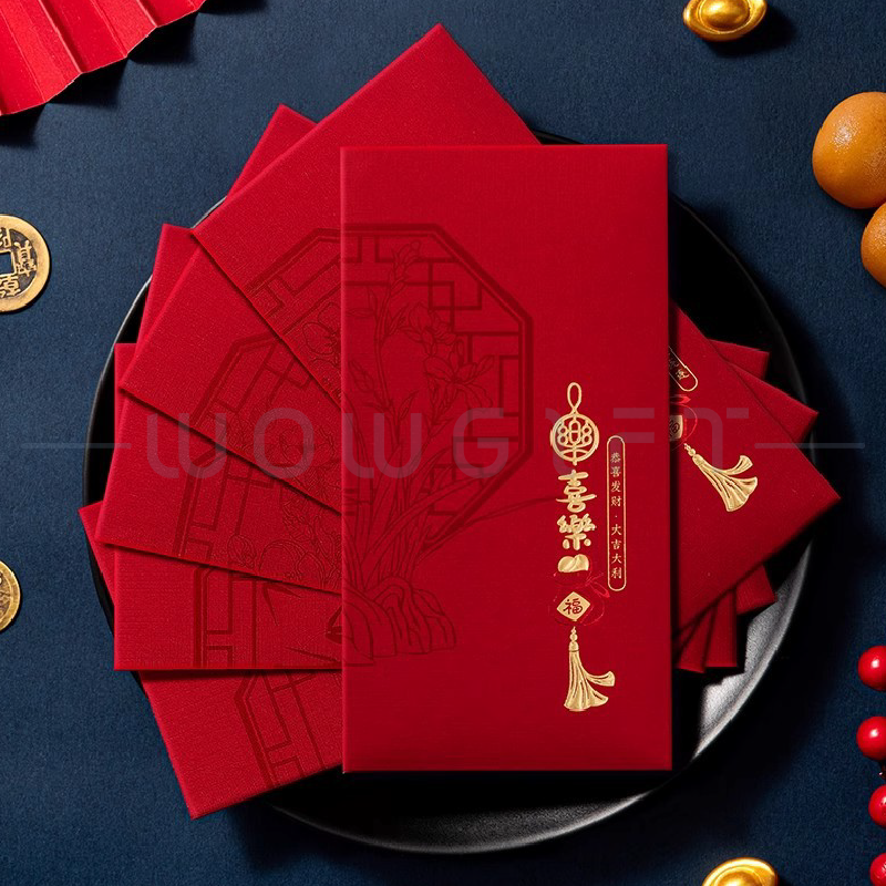 高質感紅包袋客製．企業春節禮品