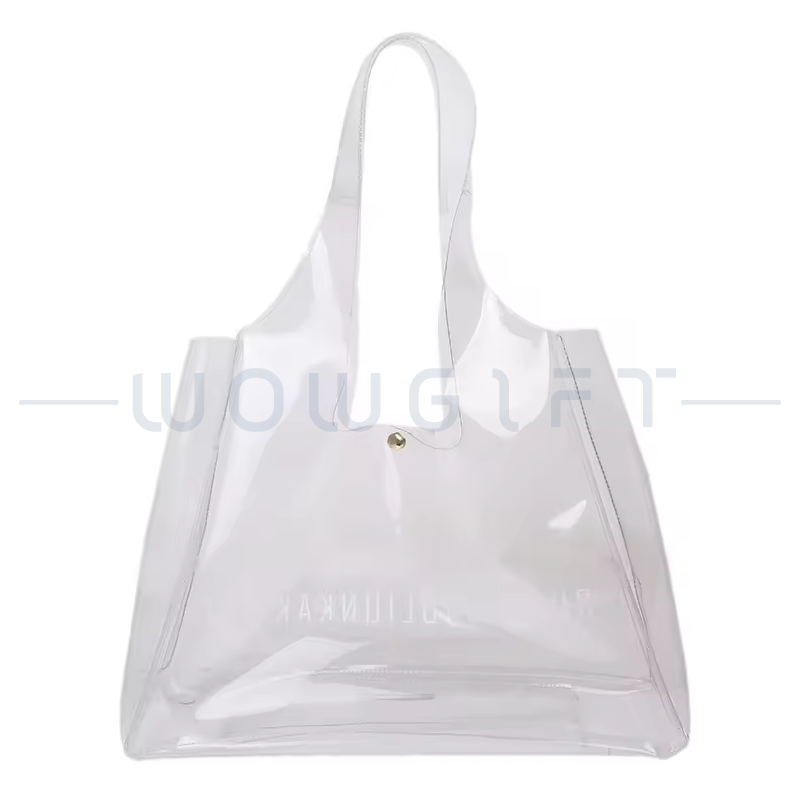客製透明PVC手提袋．防水購物袋訂製．品牌活動與門市包裝