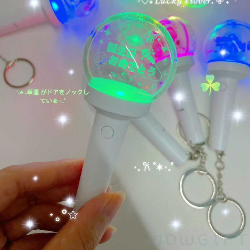 客製迷你演唱會手燈．LED發光吊飾