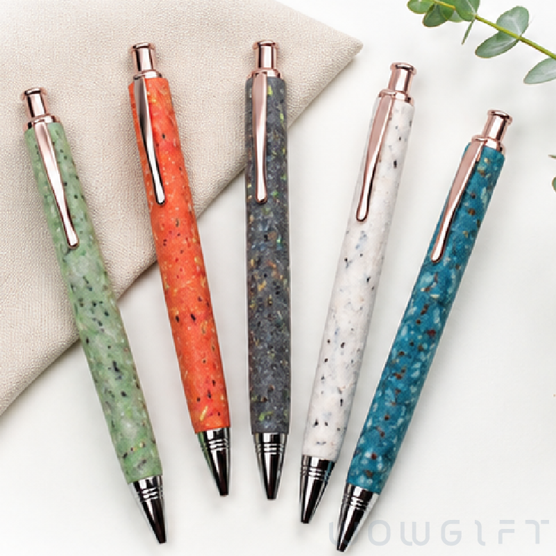 客製再生衣料原子筆．台灣製ESG禮品