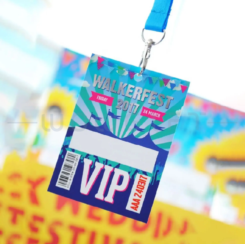 VIP活動識別證客製．全彩PVC通行證
