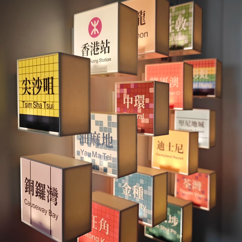 迷你側吸燈牌．客製化微縮燈箱