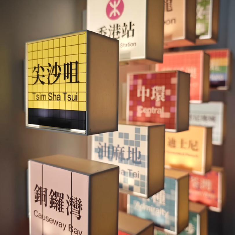 迷你側吸燈牌．客製化微縮燈箱