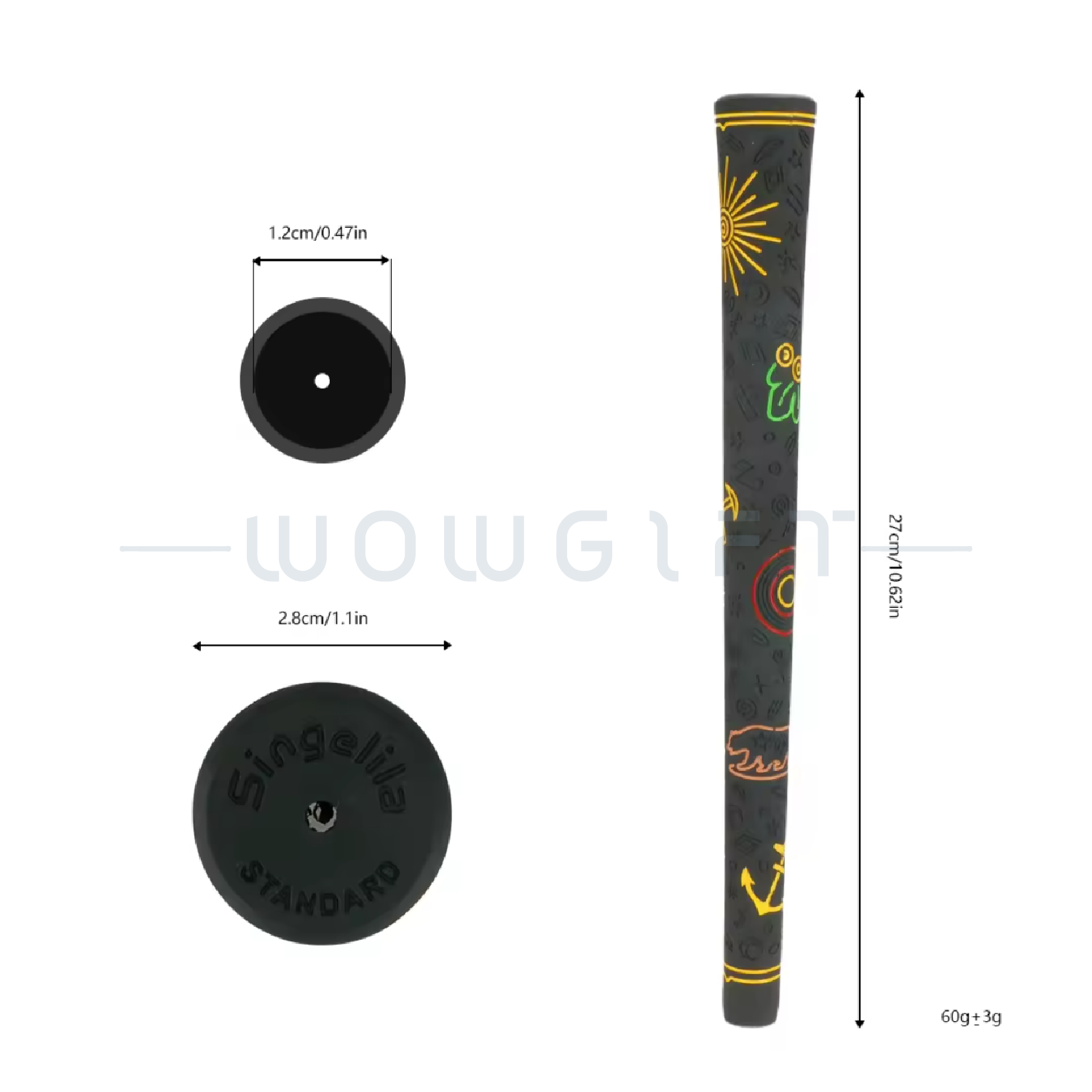 橡膠高爾夫球桿握把客製．賽事贈品