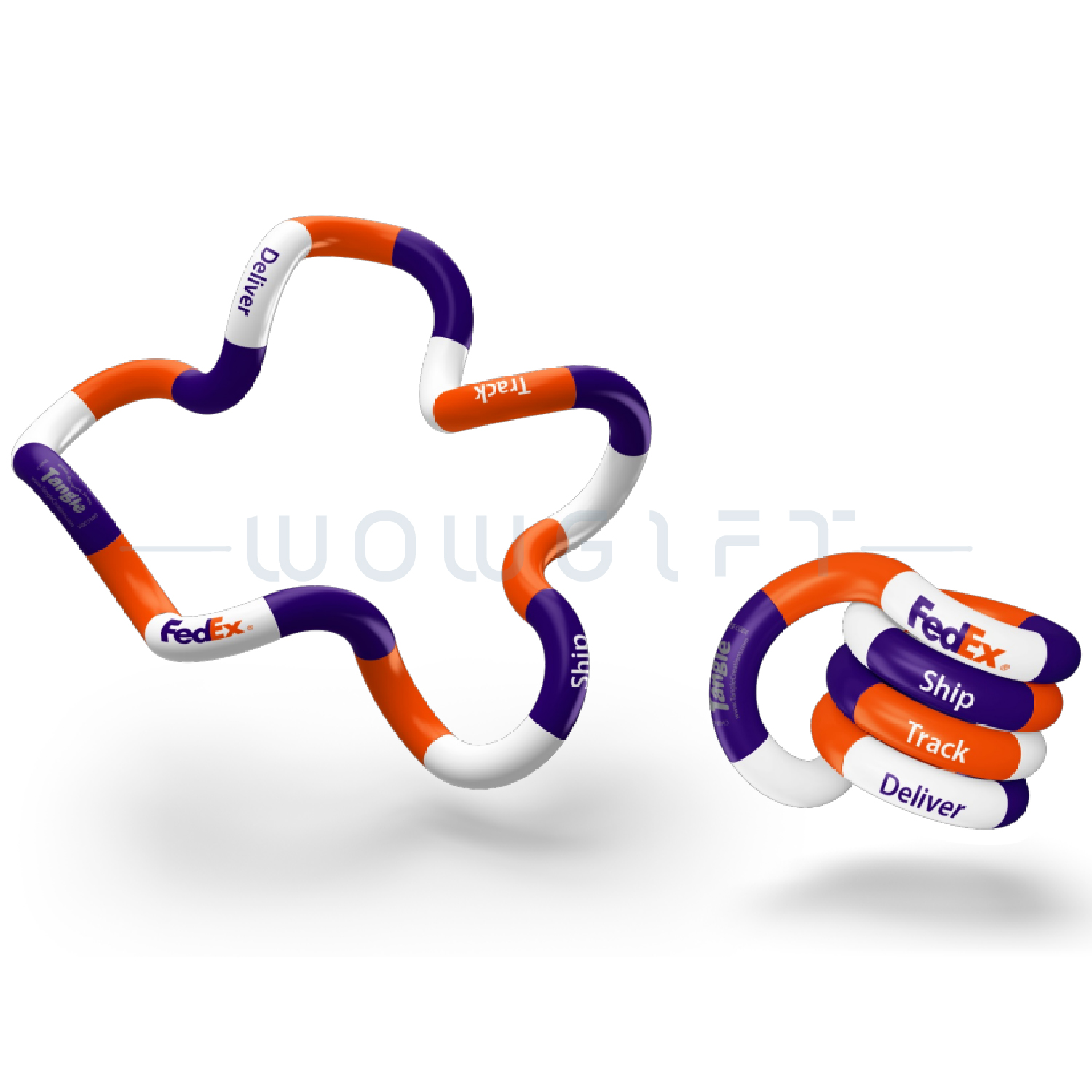 Tangle Fidget．OEM 客製顏色減壓/舒壓旋轉手指玩具
