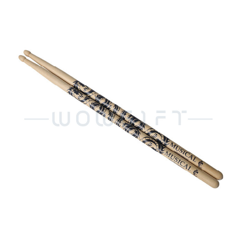 楓木鼓棒客製．5A／5B／7A 多規格．樂團周邊贈品