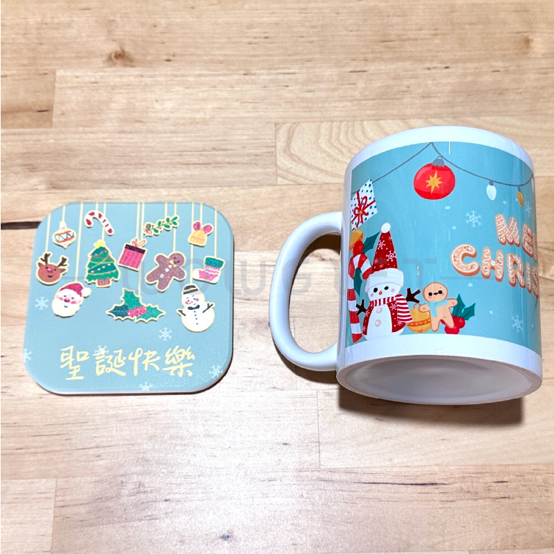 客製陶瓷馬克杯．客製杯墊．品牌活動禮品組