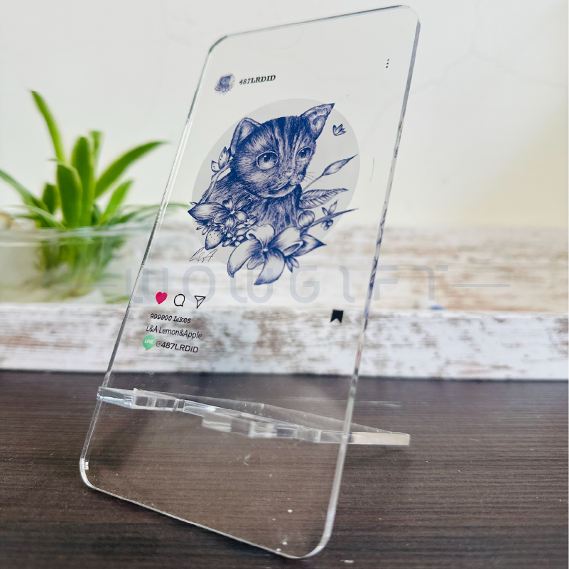 客製壓克力手機架．壓克力展示架．品牌活動贈品