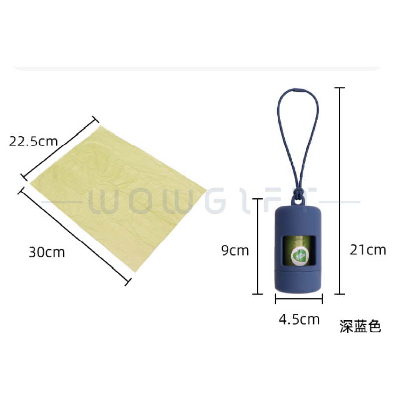 客製寵物便袋收納筒．外出拾便可掛式垃圾袋筒